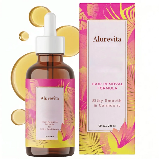 Alurevita Beauty Hair Reduction Oil – Stop Unwanted Hair & Reveal Softer Skin