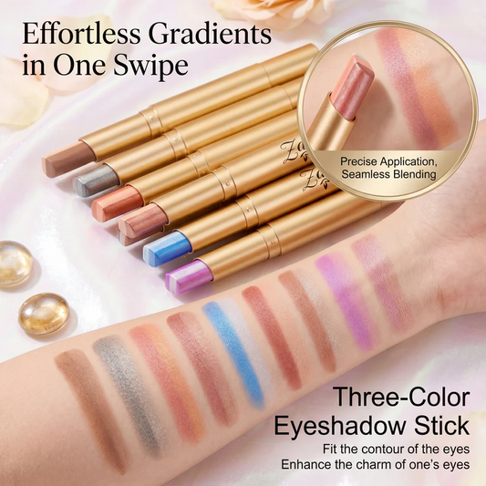 ✨3 Shade Cream Eyeshadow Stick | Smooth & Blendable