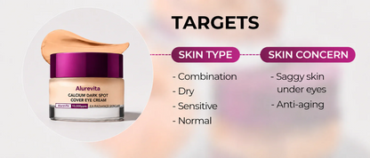 🔥LAST DAY 60% OFF!!AIUREVITA Korean Calcium Dark Spot Eye Cream