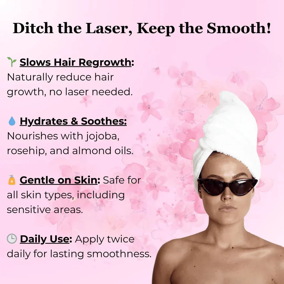 Alurevita Beauty Hair Reduction Oil – Stop Unwanted Hair & Reveal Softer Skin